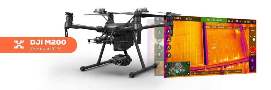 DJI M200 with Zenmuse XT2 5 1