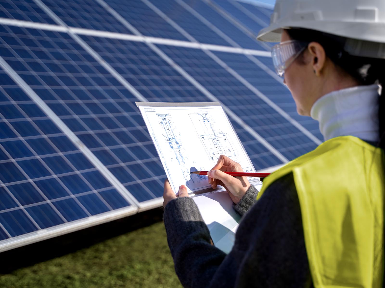 Gunes Enerji Santralleri icin Proje Cizim